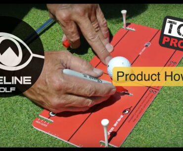 Using the Putter Path Trainer from EyeLine Golf