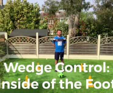 Aerial Control - Wedge Control Inside of the Foot