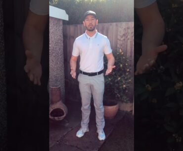 Posture & stance in golf