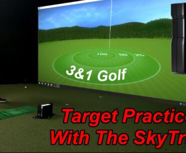 SkyTrak Golfsimulator Targetpractice Guide :)