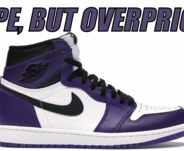 ARE THEY WORTH IT? Nike Air Jordan 1 Court Purple Detailed Review | On Foot | Unbox