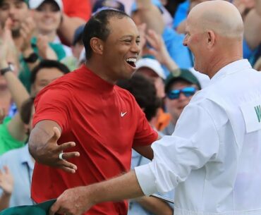 Tiger Woods controlling his emotions was key in winning 2019 Masters - Joe LaCava | Golic and Wingo