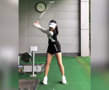 Klpga pro golfer Meezi golf swing   | SWING VIETNAM