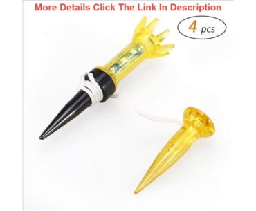 Top 4Pcs Magnetic Golf Tees Reusable Golf Magnet Tees with Anchor Golf Accessories Golf Tees Tee Go
