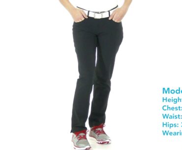 Under Armour Ladies CGI Links Pants on Model