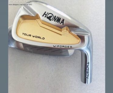 2018 New Men Cooyute Golf heads set Honma TW737V gold Golf irons heads set 4-10 Golf Clubs head no i