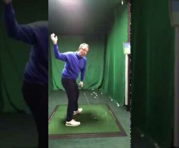 Trackman data: the low point in the swing changes with each club - driver vs 7 iron.