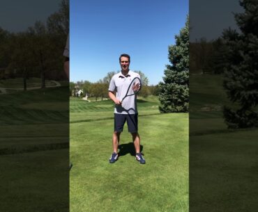 Squash/golf swing tip 4