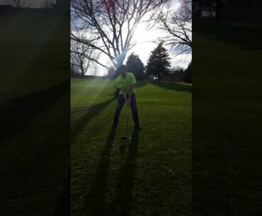 April 22, 2020 golf 300 yard drive