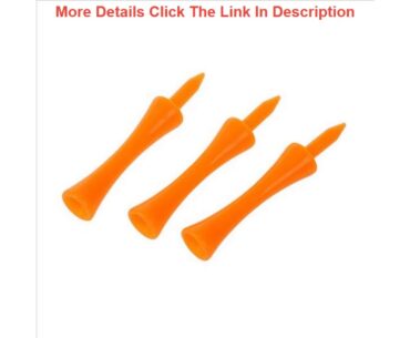 Slide 50pcs 70mm Big Castle Golf Tees (Orange)