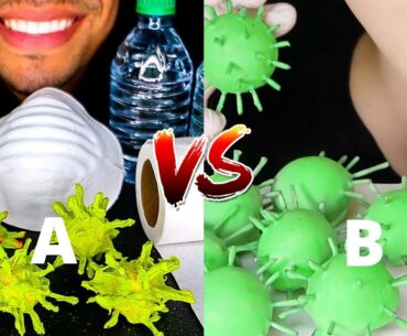 rating eating coronavirus theme.