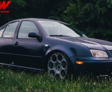 VW Bora MK4 Bagged on Alfa Romeo Rims Build by Dani