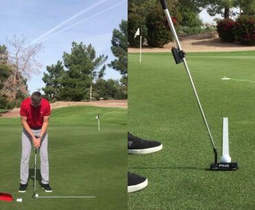 Capto putting Face Tile by Bryan Pate. How Capto measures face angle