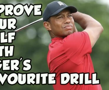 IMPROVE YOUR GOLF WITH TIGER WOODS' FAVOURITE DRILL