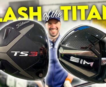 Build My Bag Showdown | NEVER hit so many drives 320+ | TaylorMade SIM vs Titleist TS3