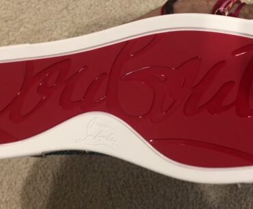 Christian Louboutin Mens Lou Pik Pik Oralto HighTop - Comedic Parody Box Opening - Corona Quarantine