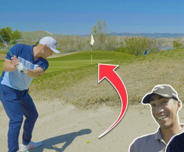 Crazy Sand Bunker Shots Challenge! | Am vs PGA Pro Crazy Sand Bunker Shots Challenge! | Am vs PGA Pro