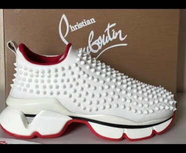 Christian Louboutin Spike White Sneaker