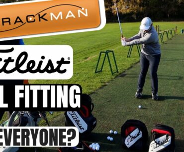 What Golf Ball Should I Use? Trackman Titleist Ball Fitting!