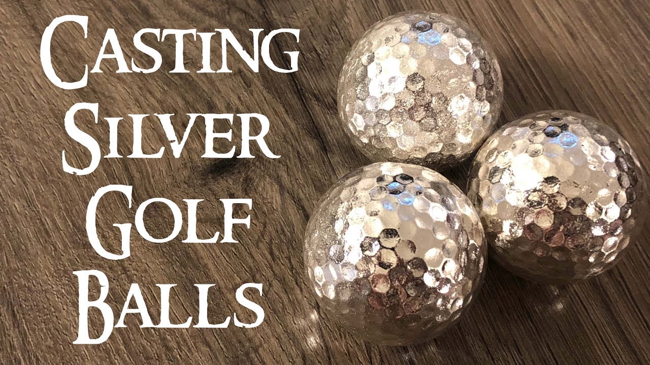 Casting Silver Golf Balls Casting Silver Golf Balls