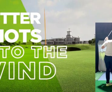 HOW TO HIT GOLF SHOTS INTO THE WIND