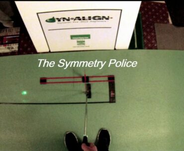 Golf Putting Pre-Shot Alignment and The Symmetry Police
