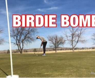 I MADE the LONGEST BIRDIE PUTT of my LIFE | Back 9 Lake Hills Golf Course Vlog