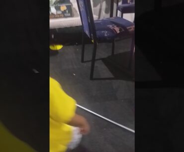 Little Dude 1st Golf swing