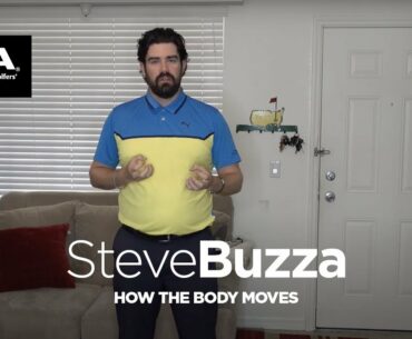 How the body moves in the golf swing