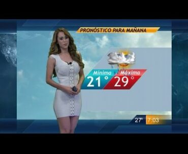 Meteorologists Overseas Wear Short Dresses, Shorts for Weather Forecast