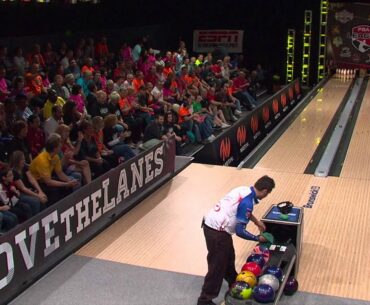 Jason Belmonte Tries to Bowl as Many Strikes as He Can in 90 Seconds