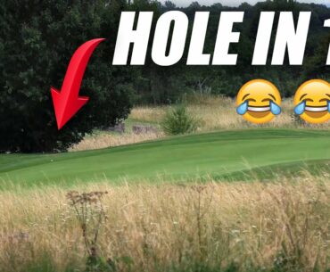 GOLFER GETS A HOLE IN 1!!!! 😂 | Funniest Golf Moments | G-L..