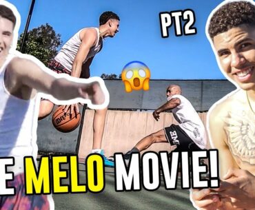 The LaMelo Ball MOVIE Part 2! BREAKING Larry's Ankles, Playing Vs Zion, Overtime Challenge & More 😱