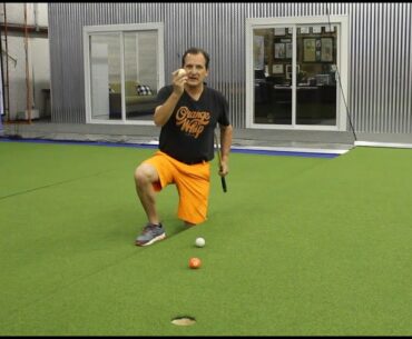 GROOVE YOUR PUTTING STROKE AT HOME