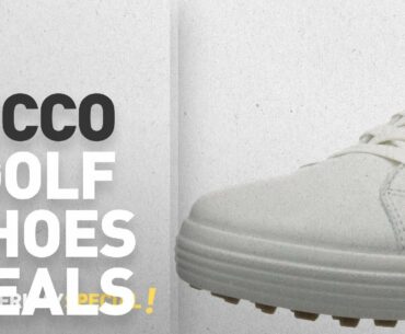 Top Black Friday ECCO Golf Shoes Deals: ECCO Men's Casual Hybrid Smooth Golf Shoe, White, 43