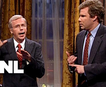 George H. W. Bush Gives Debate Advice to George W. Bush - SNL