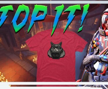 STOP SLEEPING ME! - New T-Shirts! Overwatch Gameplay #30
