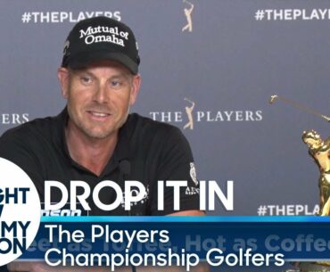 Jimmy Had PGA Tour Golfers Secretly Slip Funny Words into Their All-Star Interviews