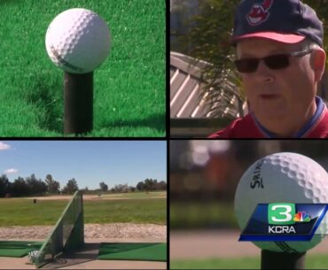 No more back-breaking bending: Power tee can help your golf game