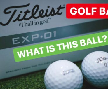 GOLF BALLS THE TOTALLY BLIND TEST