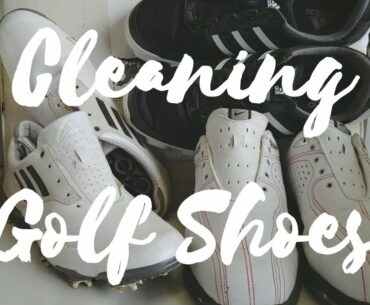 Sneaker Cleaning: Golf Shoes!