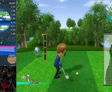 Wii Sports 9 Hole Golf in 5:20