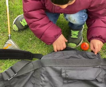 5 yr old Julian Perez Golfing