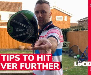 5 REALLY SIMPLE TIPS FOR MORE DRIVER DISTANCE - LOCKDOWN GOLF LESSONS #HOWTOHITDRIVERFURTHER