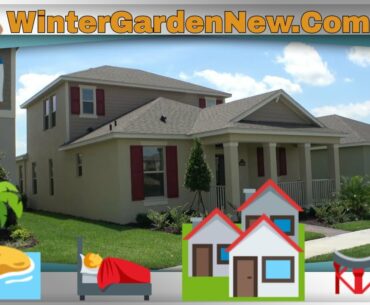 Waterleigh Cordale Model  Home, Winter Garden Realtor | Hickory Cove | Near Disney in Horizon  West