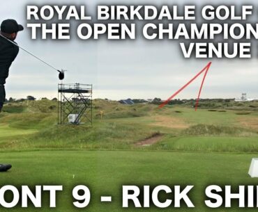 THE OPEN 2017 - ROYAL BIRKDALE GOLF CLUB FRONT 9 - RICK SHIELS