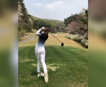 Klpga pro golfer 공민아 golf swing - 💕💕   | SWING VIETNAM