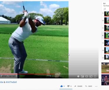 Happy Hips 3 Dustin Johnson golf swing mechanics analysis. #Subscribe & #HitTheBell
