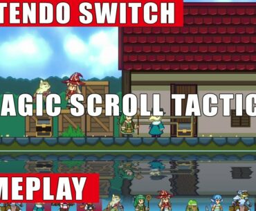 Magic Scroll Tactics Nintendo Switch Gameplay