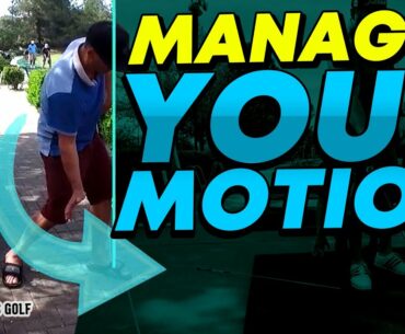 Leg Action in Golf Swings : Manage Your Motion